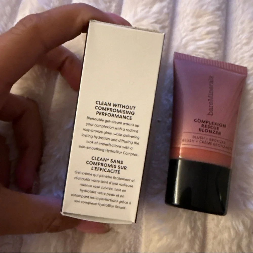 NEW bareMinerals COMPLEXION RESCUE LIQUID BLONZER Kiss of Copper Blush Bronzer